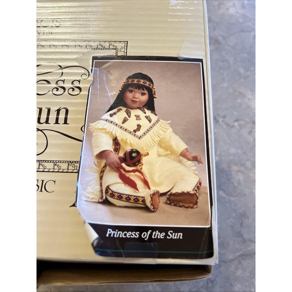 Artaffects Princess Of The Sun Native American Doll The Danbury Mink